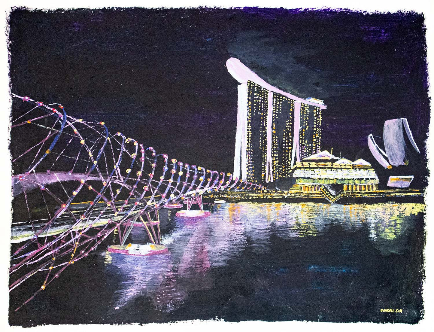 Night Symphony Over Marina Bay