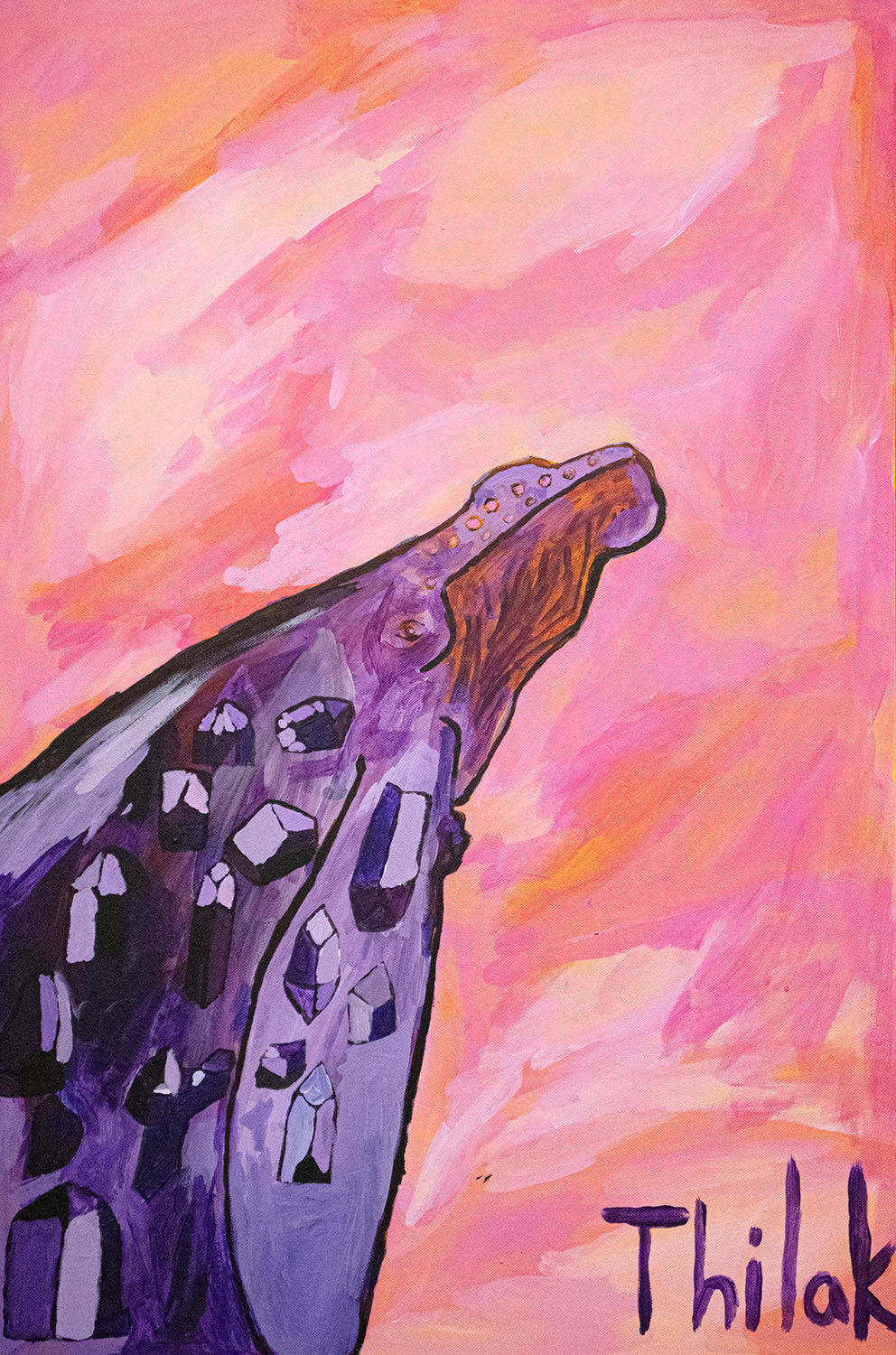 Amethyst Humpback Whale