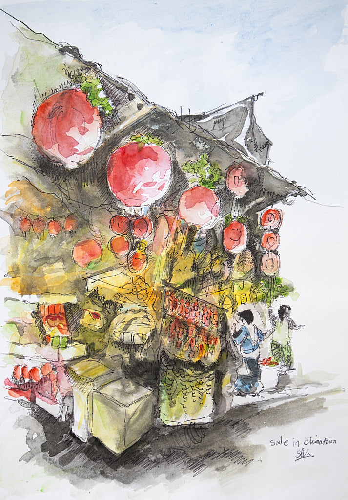 Sale in Chinatown