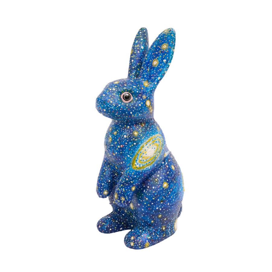 God's Creation of the Rabbit and Galaxy