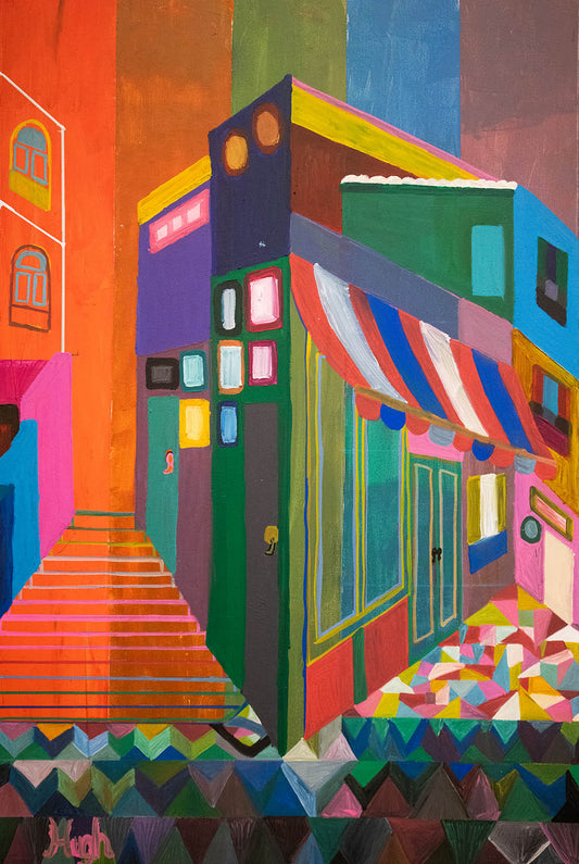 Interesting Perspectives on Urban Overlapping Shophouses