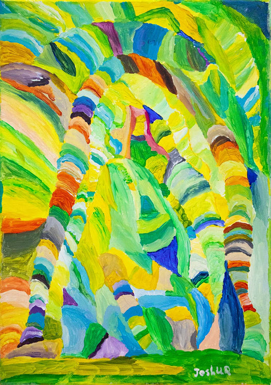 The  Multi-coloured shopping mall