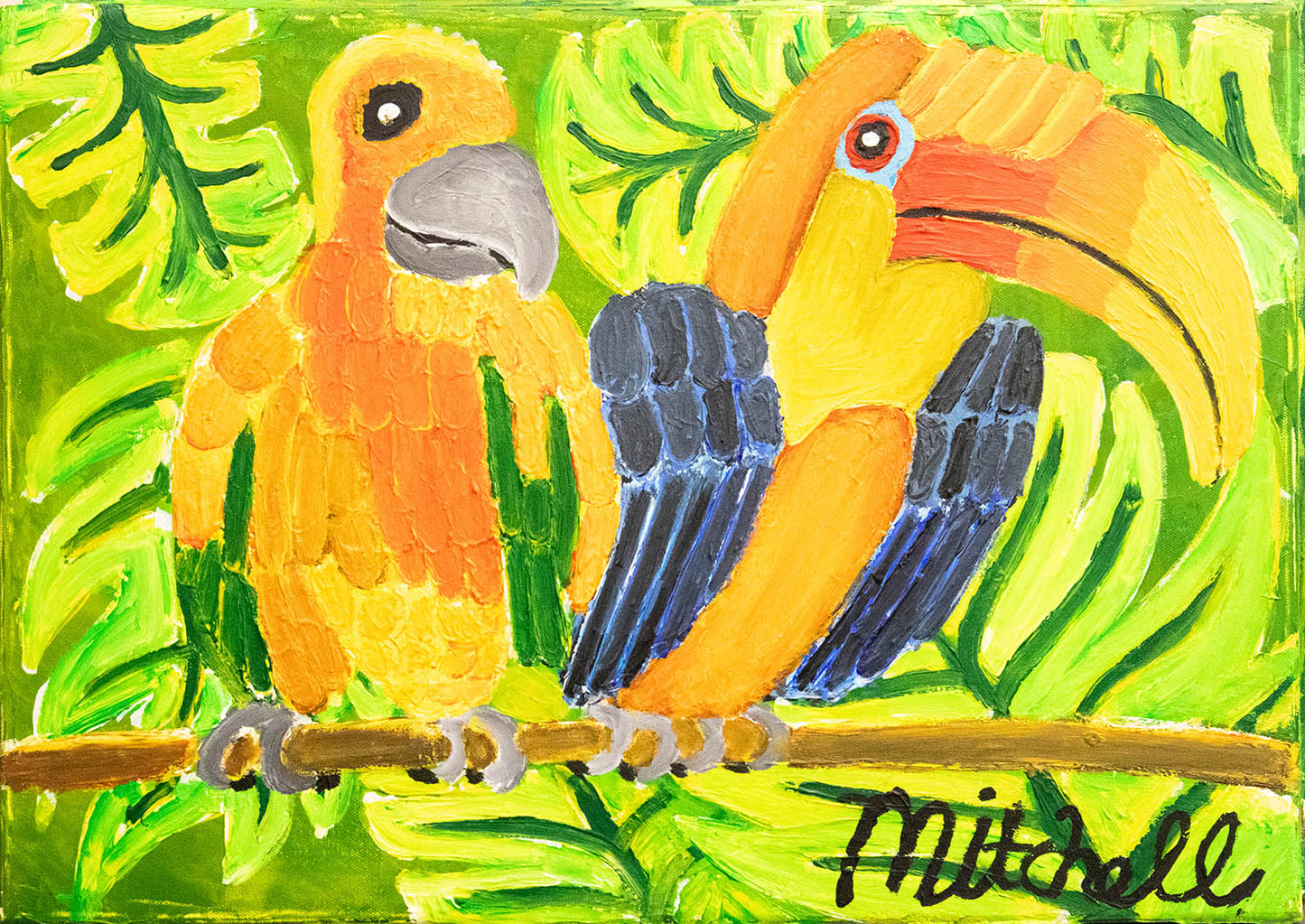 Tropical Birds & Parrots Collection