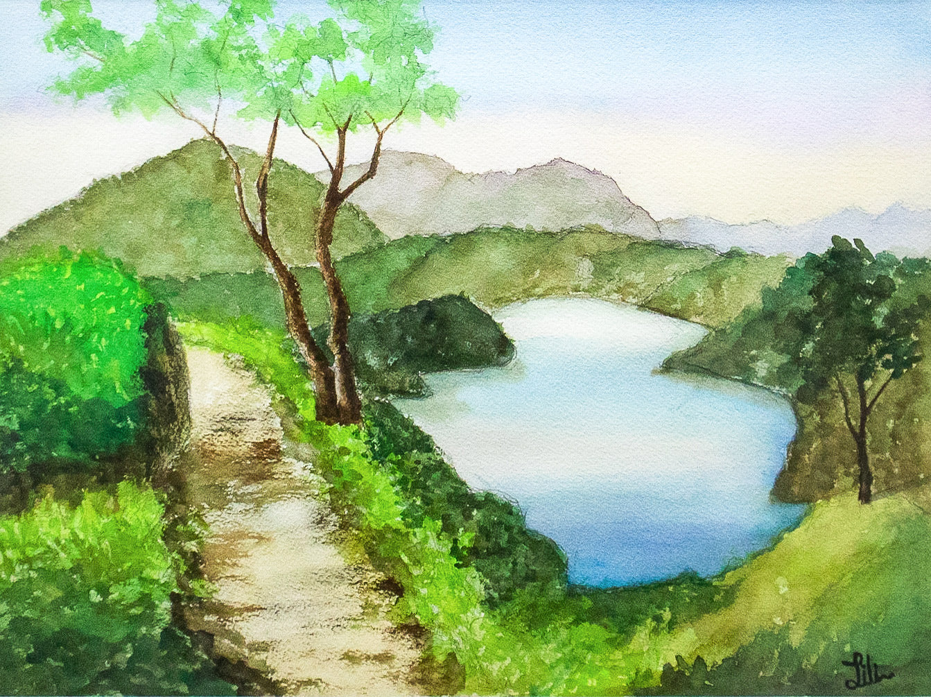 The Lake Scenery