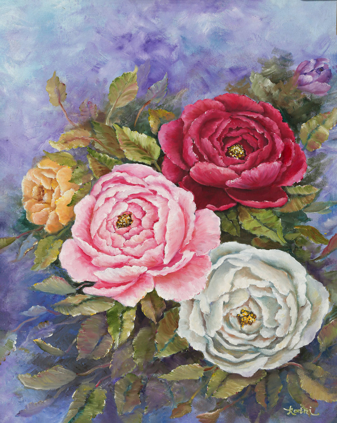 Cabbage Roses by Zhang Kaini – ART:DIS STUDIO