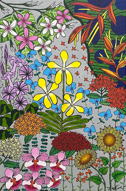 Singapore Flowers, A Celebration of Singapore's Diversity and Inclusivity